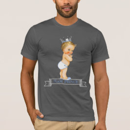 Team Prince Gender Reveal Baby Shower T-Shirt