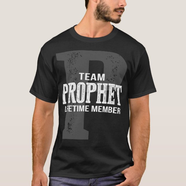 Team PROPHET Lifetime-Mitglied T-Shirt (Vorderseite)