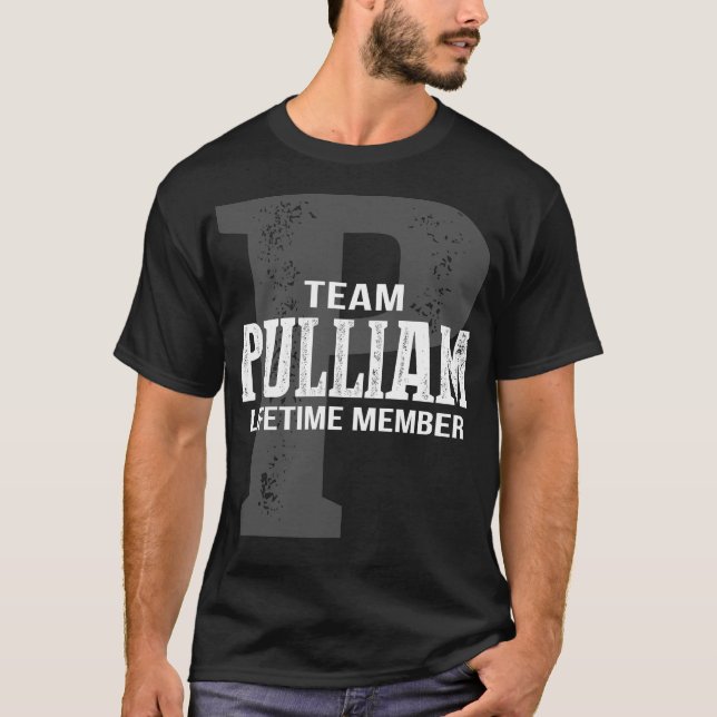 Team PULLIAM Lifetime Member T-Shirt (Vorderseite)