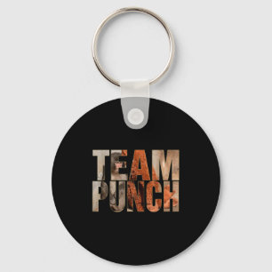 Team Punch lustiger Affe Meme Baby Affe Männer Fra Schlüsselanhänger