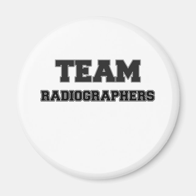 Team-Radiographen Magnet (Vorne)