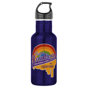 Team Rainbow-benutzerdefinierte Trinkflasche