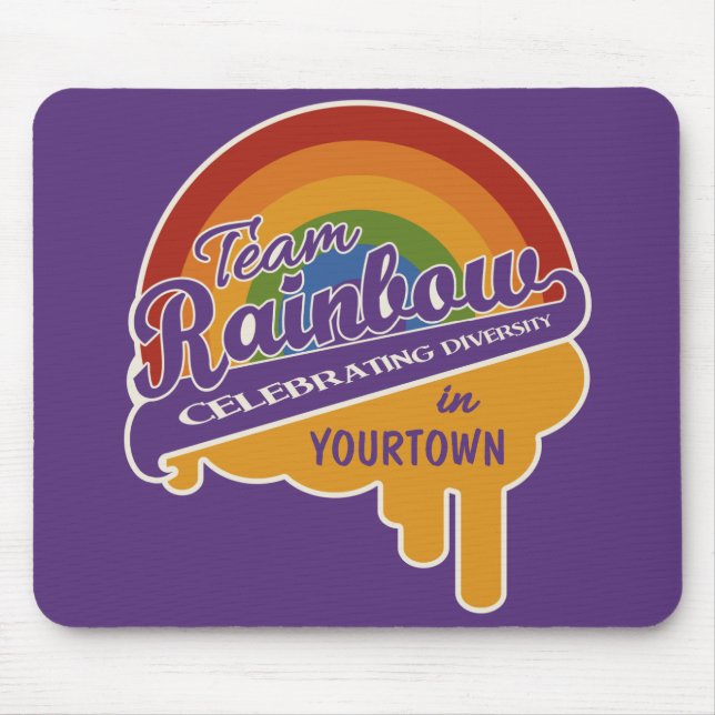 Team Rainbow Custom Mousepad (Vorne)