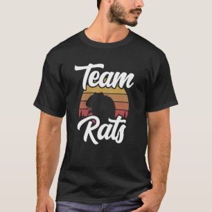 Team Rats Niedlich Rattentier T-Shirt