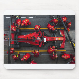 Team Red Pit Stopp Mousepad