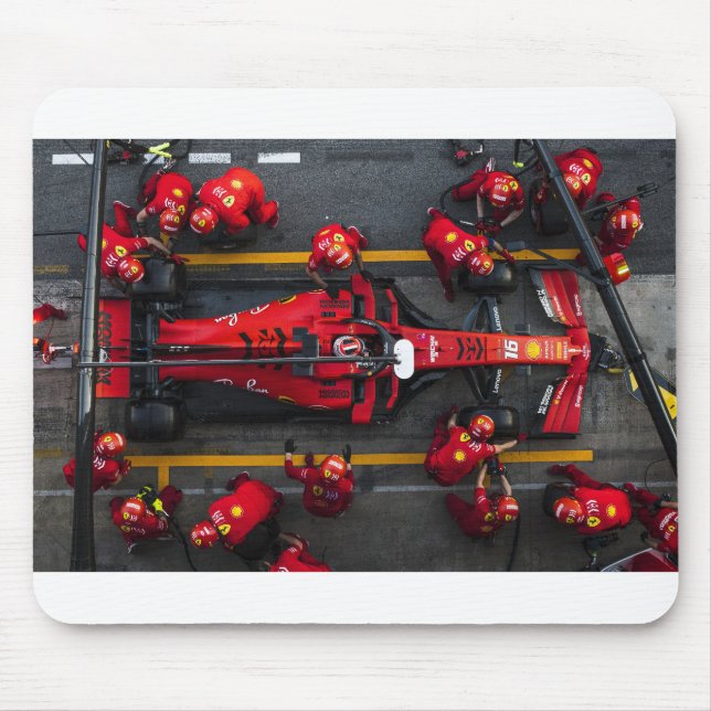 Team Red Pit Stopp Mousepad (Vorne)