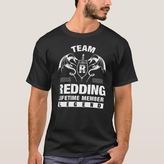 Team Redding Lifetime-Member T-Shirt (Vorderseite)