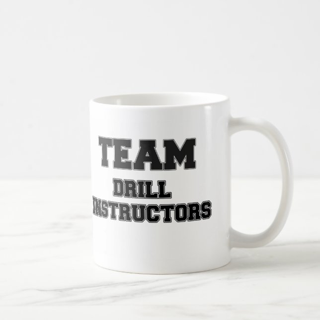 Team-Rekrutenausbilder Kaffeetasse (Rechts)