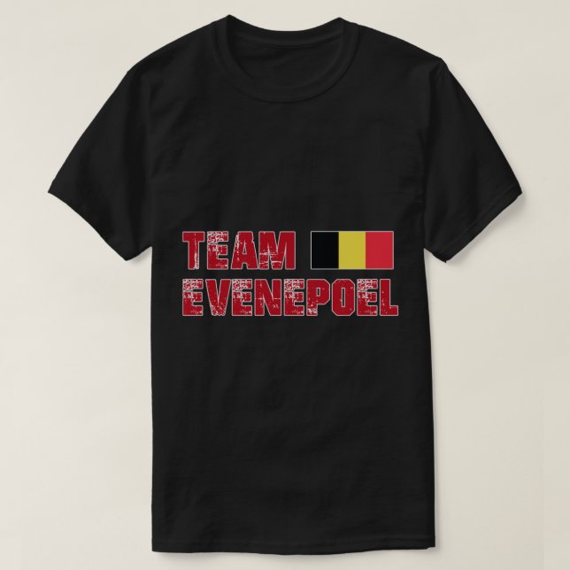 Team Remco Evenepoel T-Shirt (Design vorne)