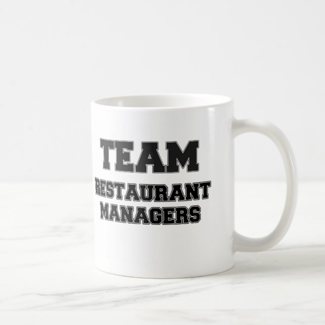 Team-Restaurant-Manager Kaffeetasse (Rechts)