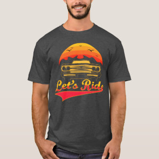 Team Ride Sport Junge Retro T-Shirt