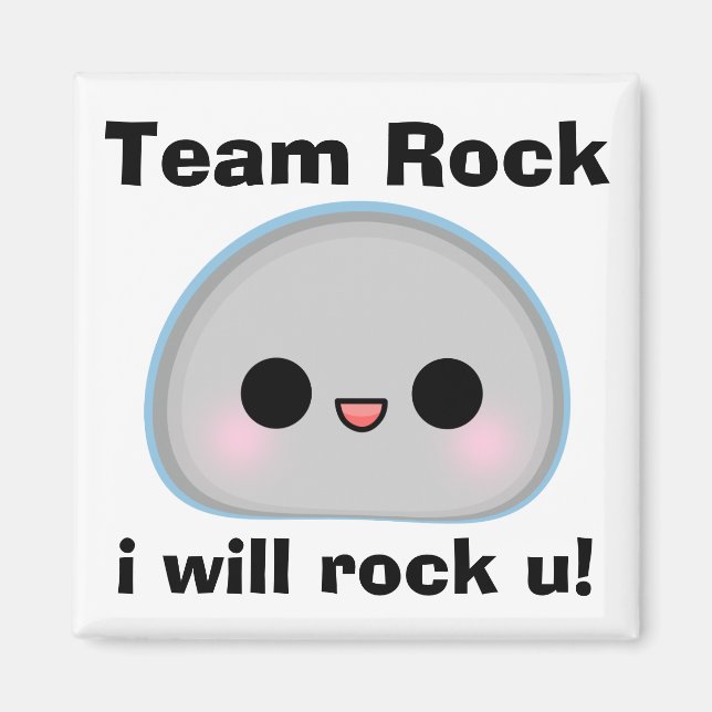 Team Rock Magnet (Vorne)