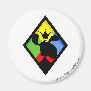 Team Roo Insel-Logo Magnet