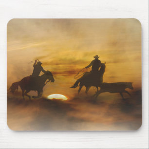 Team Roping Mouse Pad Mousepad