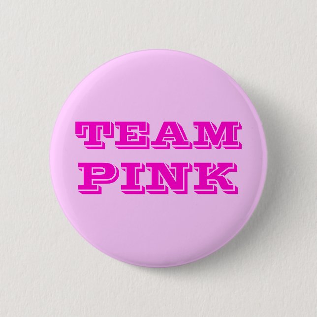 Team-Rosa Button (Vorderseite)