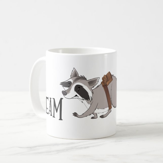 Team-Rube-Tasse Kaffeetasse (Vorderseite Links)
