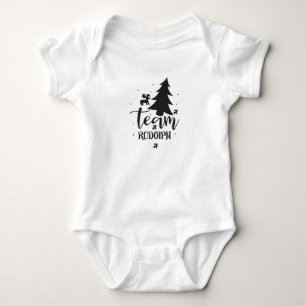 Team Rudolph Baby Bodysuit Strampler