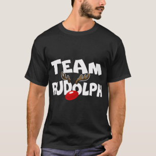 Team Rudolph Niedlich Weihnachtsmann Hirsch Lover T-Shirt