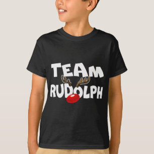 Team Rudolph Niedlich Weihnachtsmann Hirsch Lover T-Shirt