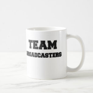 Team-Rundfunkstationen Kaffeetasse