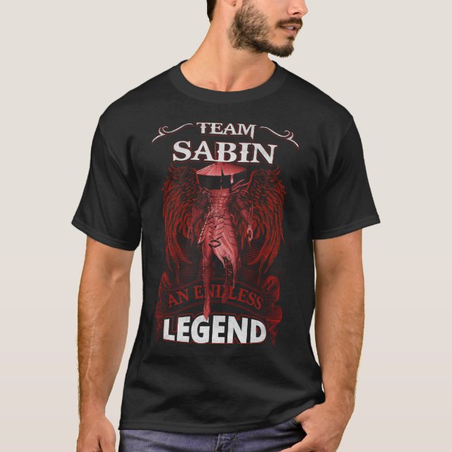 Team SABIN - Ein endloses LEGEND T-Shirt (Vorderseite)