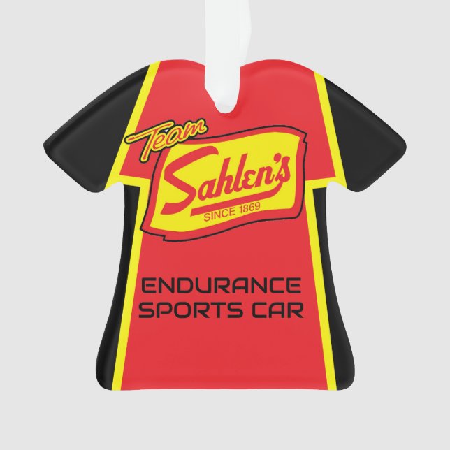 Team Sahlen crew uniform ornament  (Vorderseite)
