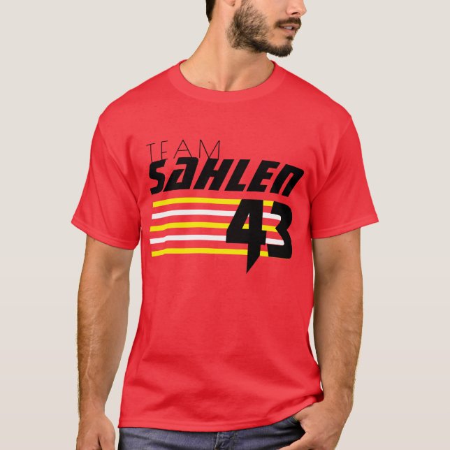 Team Sahlen gestreift T-Shirt (Vorderseite)