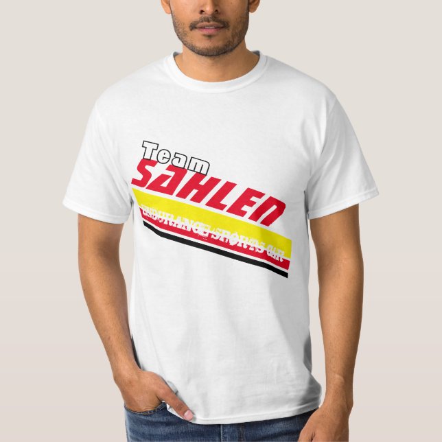 Team Sahlen Ketchup & Mustard T-Shirt (Vorderseite)