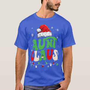 Team Santa Aunt Claus Elf Matching Familie Christm T-Shirt