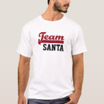 TEAM SANTA CHRISTMAS T - SHIRT<br><div class="desc">FRONT - TEAM SANTA BACK - SANTA 25 Spaß für den Urlaub</div>