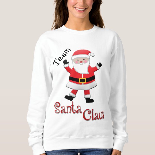 Team Santa Claus Sweatshirt (Vorderseite)