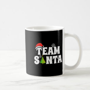 Team Santa Familien-Gruppen-Weihnachts-Pyjama Kaffeetasse