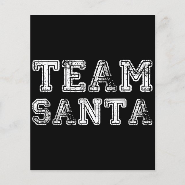 Team Santa Funny Weihnachten (Vorderseite)
