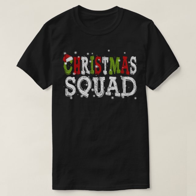 Team Santa Group Weihnachts-Squad Familie passt au T-Shirt (Design vorne)
