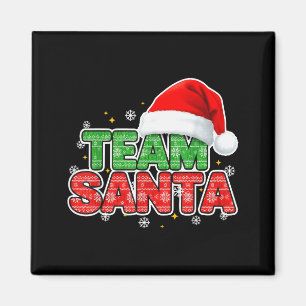 Team Santa Weihnachten, Squad und Familie Magnet