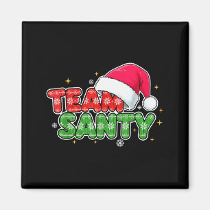 Team Santy-Weihnachten, Squad und Familie Magnet