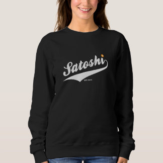 Team Satoshi Bitcoin Founder Sweatshirt