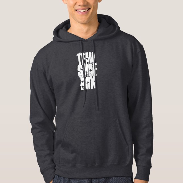 Team, Schuh, Kasten Hoodie (Vorderseite)