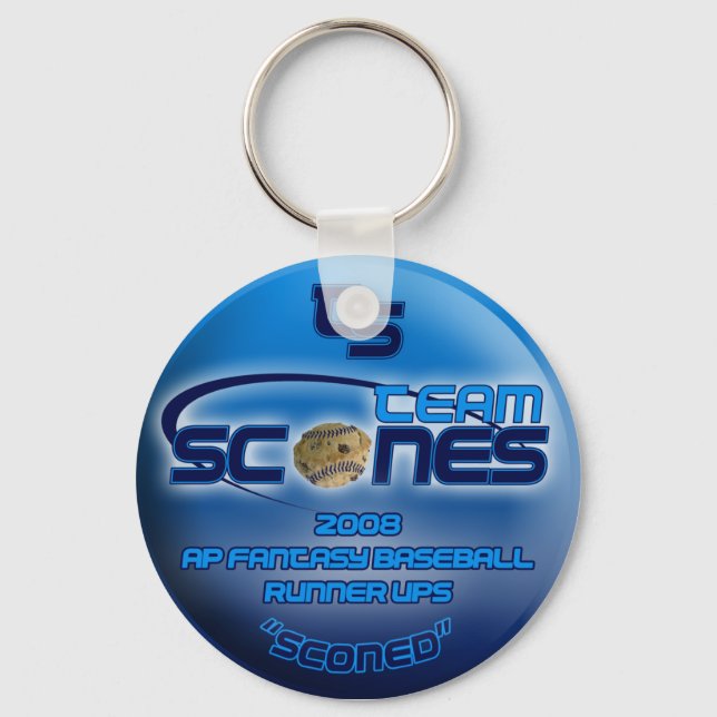 Team Scones auf Ihrem Schlüsselanhänger heute nich (Vorderseite)