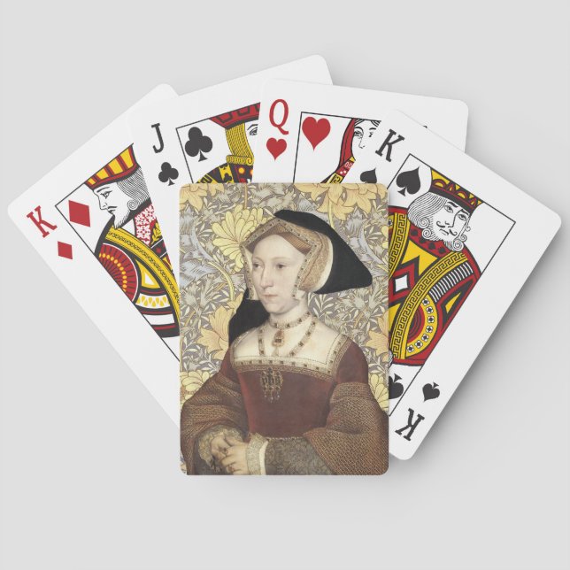 Team Seymour - Königin Jane Seymour von England Spielkarten (Rückseite)