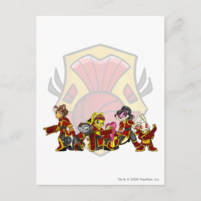 Team Shenkuu Group Postkarte (Vorderseite)