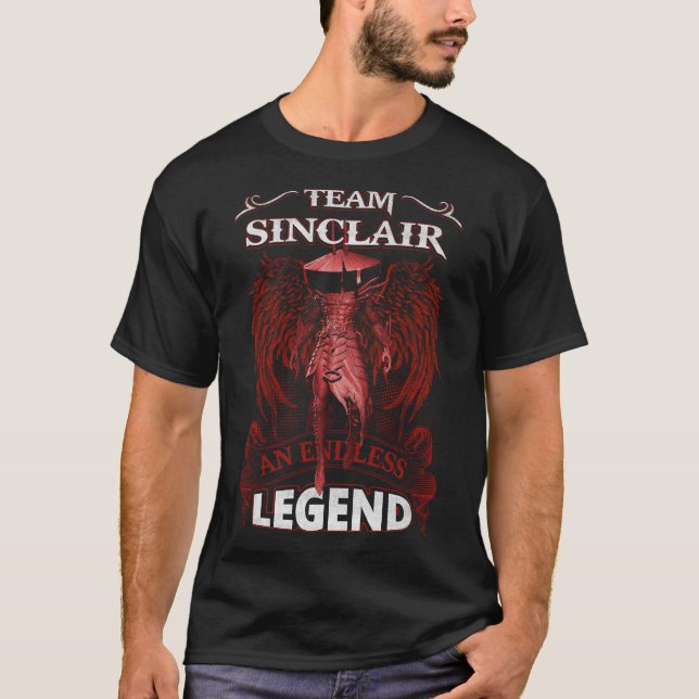 Team SINCLAIR - Ein endloses LEGEND T-Shirt (Vorderseite)