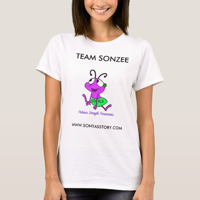 Team Sonzee Active-Shirt T-Shirt (Vorderseite)