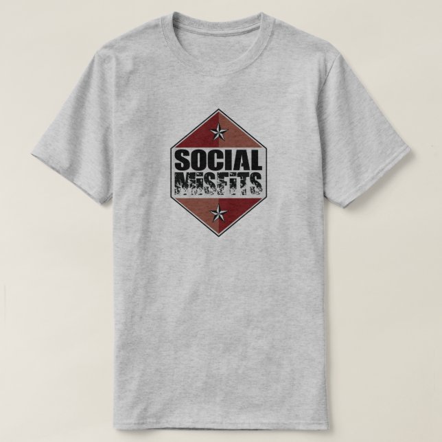 Team-Sozialnichtpassen-Logo-T-Shirt T-Shirt (Design vorne)