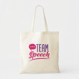 Team Speech SLP Speechie Language Pathologe Tragetasche
