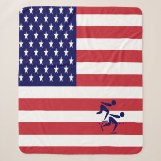 Team Speed Skaten USA Sherpadecke