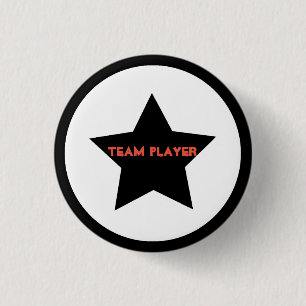 Team-Spieler-Stern-Knopf-Button Button
