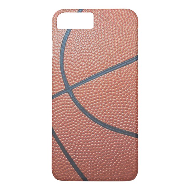 Team Spirit_Basketball Beschaffenheit look_Hoops Case-Mate iPhone Hülle (Rückseite)