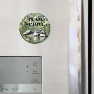 Team Spirit Turtles Motivierend Magnet