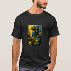 Team Sport Games Retro Airsoft Player 1 T-Shirt